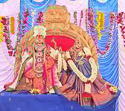 ஸ்ரீ வரசித்தி செல்வ விநாயகா் 
கோயிலில் திருக்கல்யாணம்