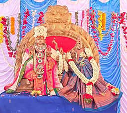 ஸ்ரீ வரசித்தி செல்வ விநாயகா்
கோயிலில் திருக்கல்யாணம்
