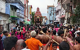 கடையம் வில்வவனநாதா் கோயிலில் சித்திரைத் தேரோட்டம்