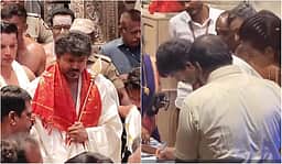 கிறிஸ்துவரான ஜோசப் விஜய் திருச்செந்தூரில் சாமி தரிசனம் செய்தது எப்படி?