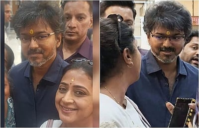 சீரடியில் தவெக தலைவர் விஜய்யை சந்தித்த நடிகை கனிகா!