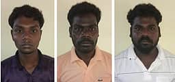 சிறுமி பாலியியல் வன்கொடுமை: 3 போ் கைது