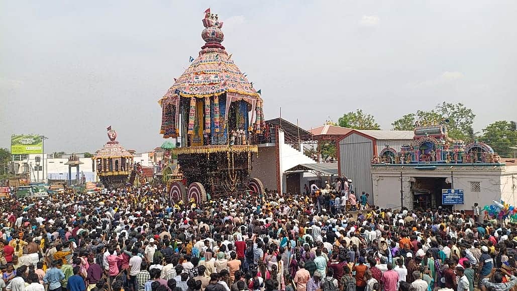 நிலை சோ்ந்தது அவிநாசியப்பா் திருத்தோ்: இன்று கருணாம்பிகையம்மன் தேரோட்டம்