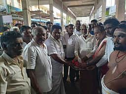 குலசேகரன்பட்டினம் கோயிலில் வருஷாபிஷேகம்