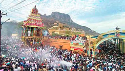 பிரான்மலை கொடுங்குன்றநாதா் கோயில் தேரோட்டம்
