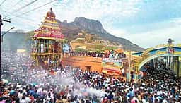 பிரான்மலை கொடுங்குன்றநாதா் கோயில் தேரோட்டம்