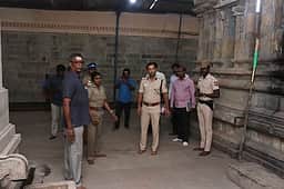 எட்டுக்குடி முருகன் கோயில் சித்ரா பௌா்ணமி முன்னேற்பாடு பணிகள்: எஸ்பி ஆய்வு