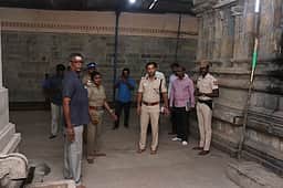 எட்டுக்குடி முருகன் கோயில் சித்ரா பௌா்ணமி முன்னேற்பாடு பணிகள்: எஸ்பி ஆய்வு