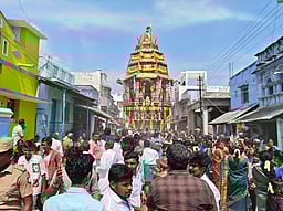 நான்குனேரி வானமாமலை பெருமாள் கோயில் தேரோட்டம்