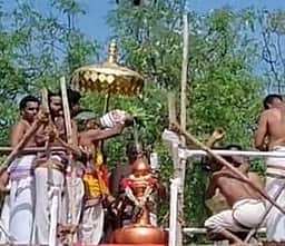 நத்தம் விஜயாசனா் பெருமாள் கோயிலில் குடமுழுக்கு