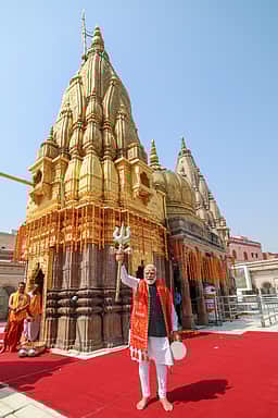 வாரணாசியில் பிரதமர் மோடி!