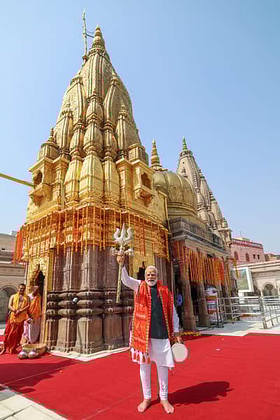 வாரணாசியில் பிரதமர் மோடி!