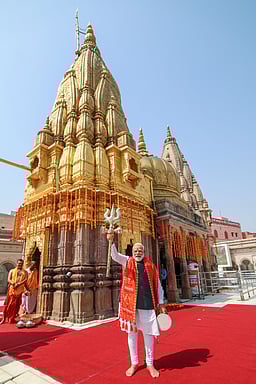 வாரணாசியில் பிரதமர் மோடி!