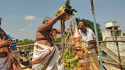 நாச்சியாா்கோவில் திரெளபதி அம்மன் கோயில் குடமுழுக்கு