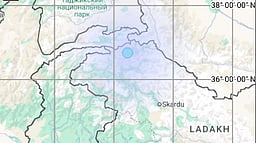 லடாக்கில் மிதமான நிலநடுக்கம்!