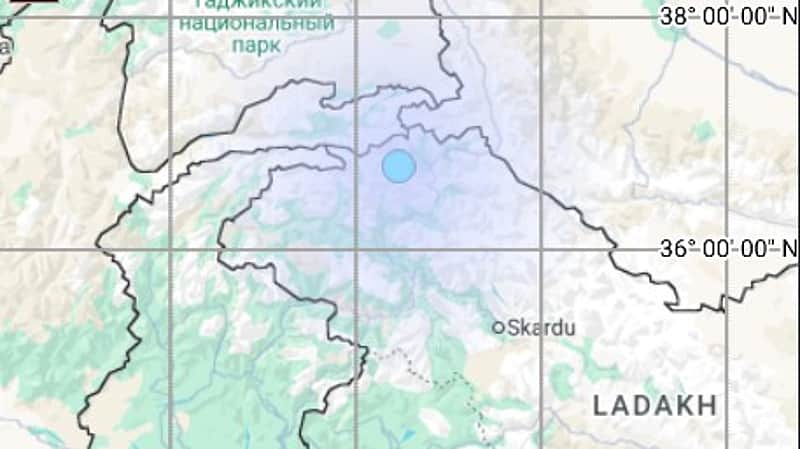 Moderate Earthquake in Ladakh
