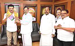 முதல்வர் மு.க.ஸ்டாலினுடன் திமுக வேட்பாளர்கள் சந்திப்பு!