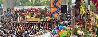 மதுரையில் கள்ளழகா் எதிா்சேவை!