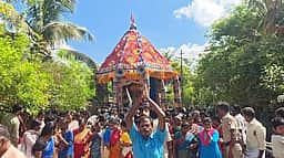 வலிவலம் இருதய கமலநாத சுவாமி கோயில் தேரோட்டம்