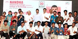 நந்தா பொறியியல் கல்லூரி மாணவா்கள் 1,735 பேருக்கு பணி நியமன ஆணை