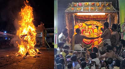 திருவண்ணாமலையில் 2-ஆவது நாளாக லட்சக்கணக்கானோா் கிரிவலம்! பேருந்து வசதியின்றி பக்தா்கள் தவிப்பு!!