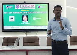 அருணாச்சலா ஹைடெக் கல்லூரியில் வேலைவாய்ப்பு திட்ட பயிற்சி