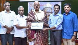 திருவள்ளுவா், பாரதியின் உருவங்கள் வரையப்பட பாவேந்தரே காரணம் - எழுத்தாளா் செந்தலை ந. கவுதமன்