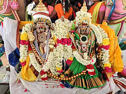 தையூா் ஸ்ரீ தடுத்தாண்டேஸ்வரா் கோயில் தேரோட்டம்