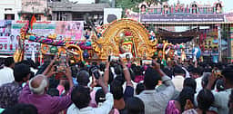 திருவையாறில் சப்தஸ்தான விழா தொடக்கம்: பல்லக்குகள் புறப்பாடு