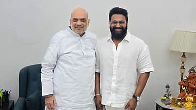 மத்திய அமைச்சர் அமித் ஷாவை சந்தித்த ரிஷப் ஷெட்டி!