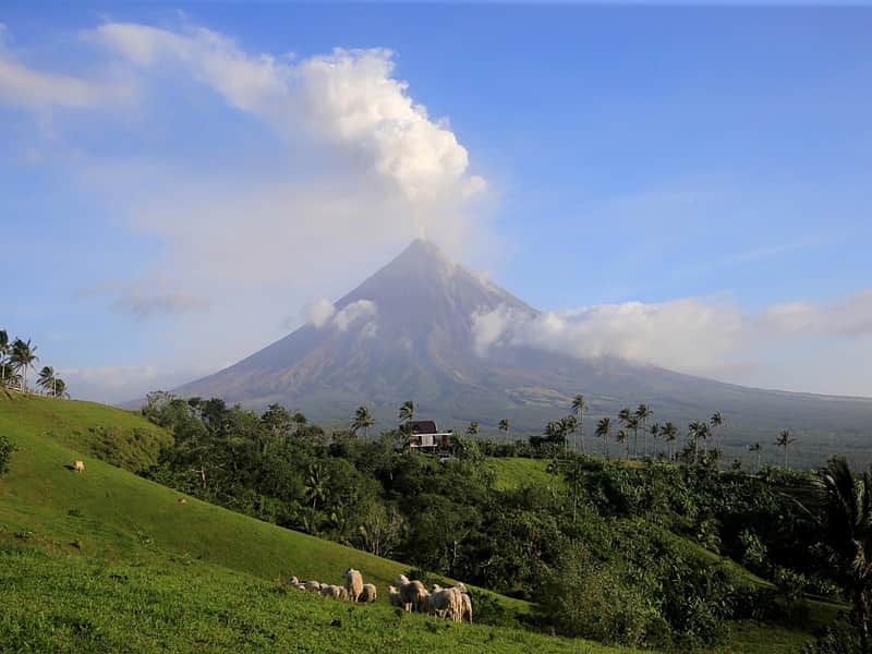 Thousands evacuated as Mayon Volcano erupts in Philippines