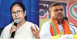 பவானிபூரில் மமதா பின்னடைவு! இரு தொகுதிகளிலும் சுவேந்து அதிகாரி முன்னிலை!