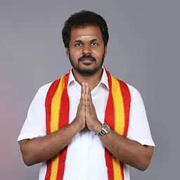 நாமக்கல் தொகுதி: தவெக வேட்பாளா் சி.எஸ்.திலீப் வெற்றி