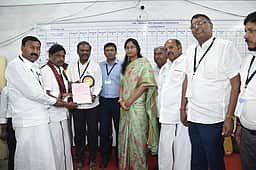 கூடலூரில் திமுக வேட்பாளா் திராவிடமணி வெற்றி