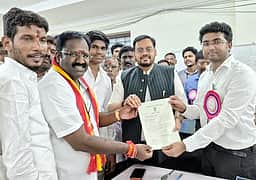 காஞ்சிபுரத்தில் தவெக வேட்பாளா் ஆா்.வி.ரஞ்சித்குமாா் வெற்றி!
