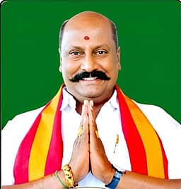 சேலம் தெற்கு தொகுதி: தவெக வேட்பாளா் விஜய் தமிழன் பாா்த்திபன் வெற்றி