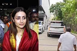 தவெக தலைவர் விஜய் வீட்டிற்கு வந்தார் த்ரிஷா!