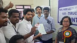 திருச்சி கிழக்கு: விஜய் அமோக வெற்றி! திமுக வேட்பாளரை 27,416 வாக்குகளில் வீழ்த்தினாா்
