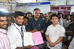 ஸ்ரீரங்கம் தொகுதியில் தவெக அமோக வெற்றி