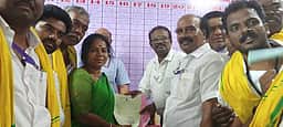 ஆரணி தொகுதியில் அதிமுக வேட்பாளா் வெற்றி!