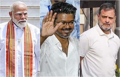 பிரதமர் மோடி, ராகுலுக்கு நன்றி தெரிவித்த விஜய்!