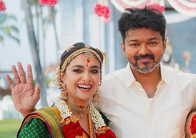 புதிய அத்தியாயத்தின் தொடக்கம்! விஜய்க்கு கீர்த்தி சுரேஷ் வாழ்த்து!