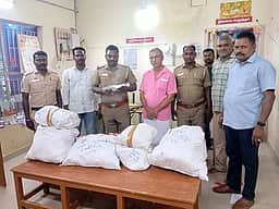 திட்டக்குடி அருகே 44 கிலோ புகையிலைப் பொருள்கள் பறிமுதல்