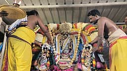 கீழ்மாம்பட்டு பெருமாள் கோயிலில் திருக்கல்யாண வைபவம்