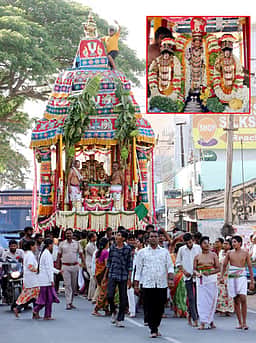 காஞ்சிபுரம் அஷ்டபுஜ பெருமாள் கோயிலில் தேரோட்டம்