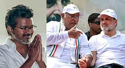 விஜய் பதவியேற்பு விழாவில் பங்கேற்கும் கார்கே, ராகுல் காந்தி!