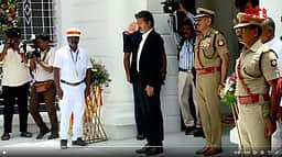 தலைமைச் செயலகத்தில் முதல்வர் விஜய்! மக்கள் ஆரவாரம்