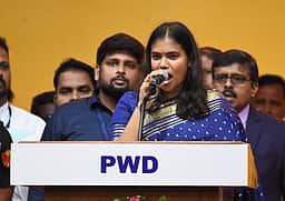 கீர்த்தனா பெயர் ஏன் முதலில்? அமைச்சர் ஜெகதீஸ்வரி கேள்வி
