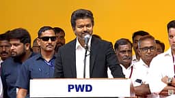 நெஞ்சில் குடியிருக்கும்... முதல்வர் விஜய்யின் முதல் உரை!