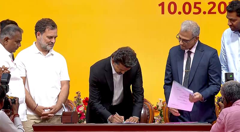 Vijay Takes Oath as CM: TVK Supporters Celebrate with Fireworks.